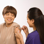 administering injection