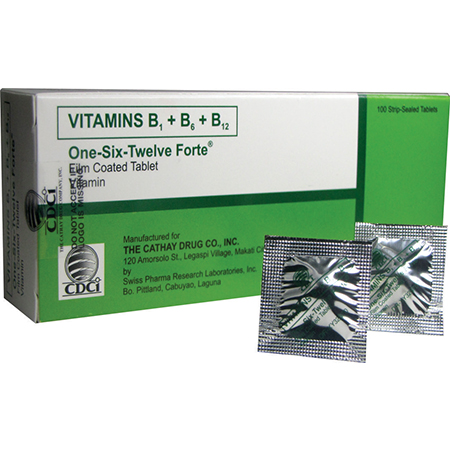 one six twelve Forte Film Coated Tablet - Cathay Drug Product