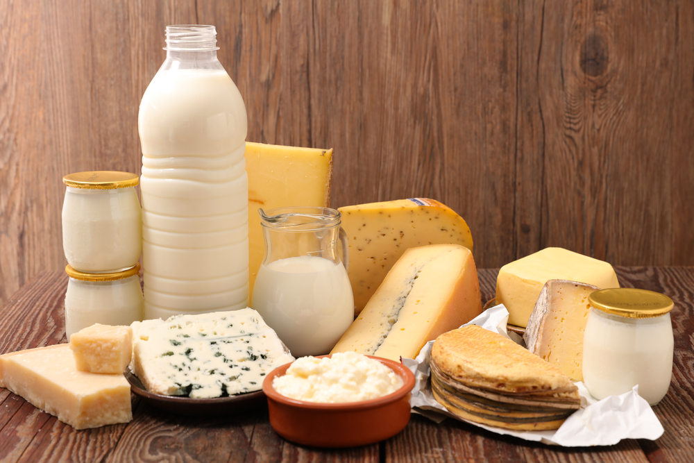 milk and cheese to promote bone health